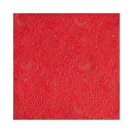 Servietter Elegance Red, 15 stk.