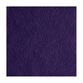 Servietter Elegance Dark Purple (Violet), 15 stk.