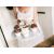 Cupcake toppers Yum Sweet Love sølv, 6 stk.