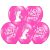 Ballonger Hen Night Party rosa, 5 stk.