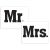 Skostikkers "Mr & Mrs", 2 stk.