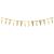 Flaggbanner Gold, 2,15 m