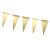 Flaggbanner Gold, 2,15 m