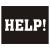 Skostikkers "Help!", 2 stk.