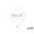 Ballonger Princess klar / gull, 5 stk.