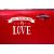 Klistremerker til bryllupsbil All you need is love